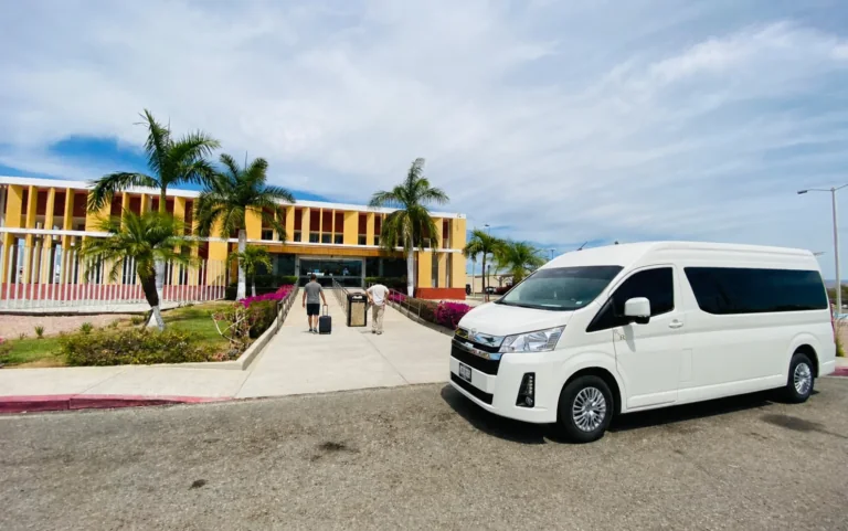 Van private transportation — illustrative scene